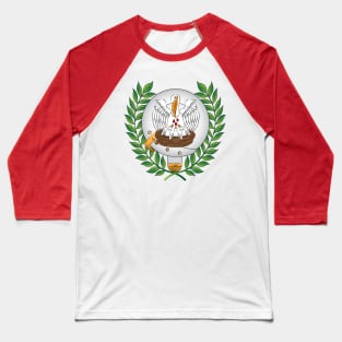 Pelican,  Knight, and a Laurel Wreath Baseball T-Shirt